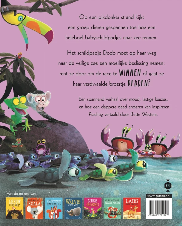 Schiet op, schildpadjes – Rachel Bright – boek cover
