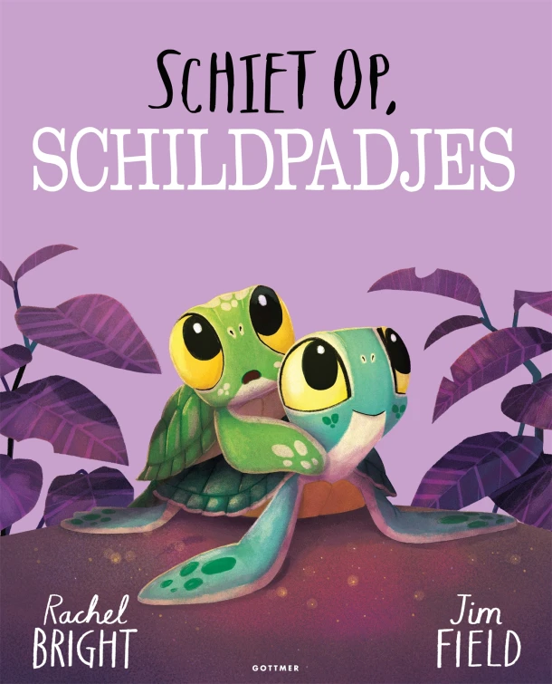 Schiet op, schildpadjes – Rachel Bright – boek cover