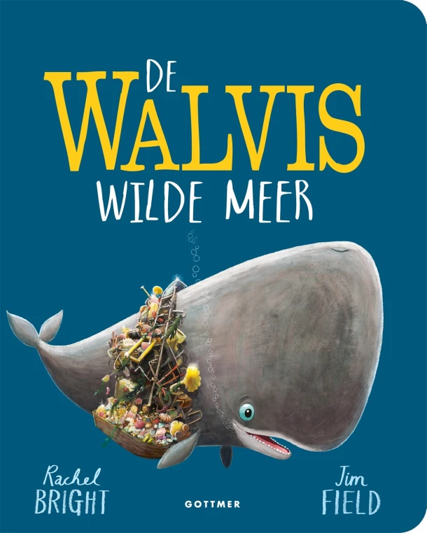 De walvis wilde meer – Rachel Bright – boek cover