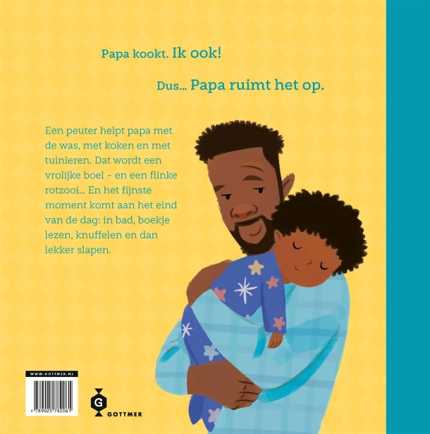 Papa ruimt het op – Angel Dike – boek cover