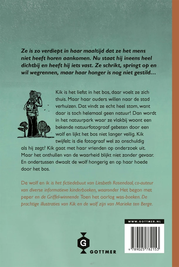 De wolf en ik – Liesbeth Rosendaal – boek cover