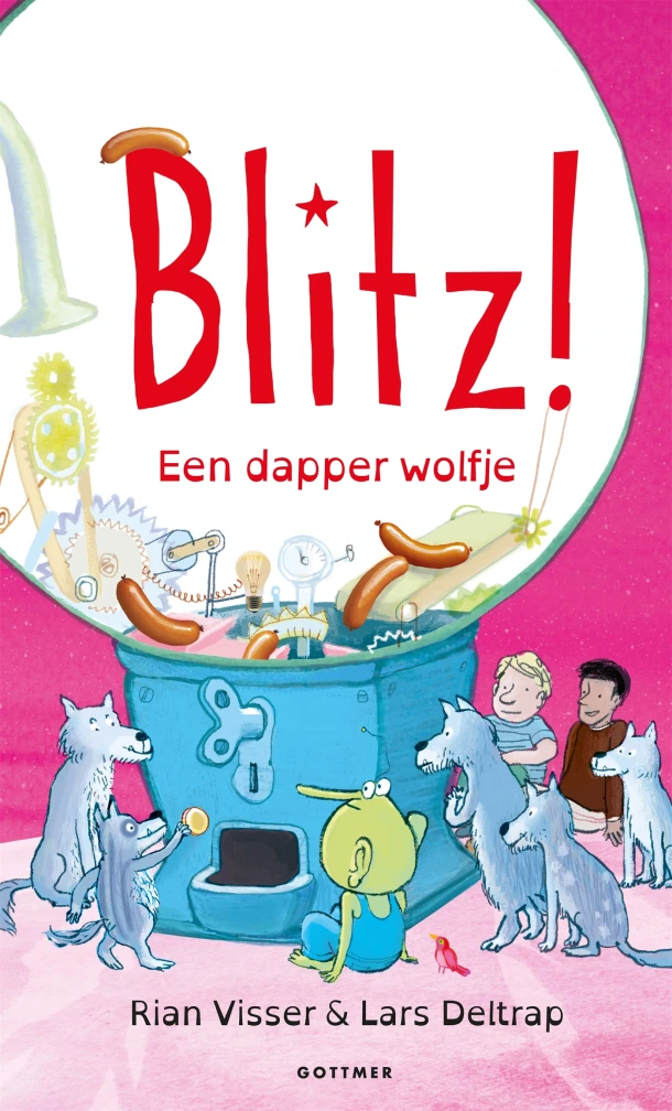 Een dapper wolfje – Rian Visser – boek cover