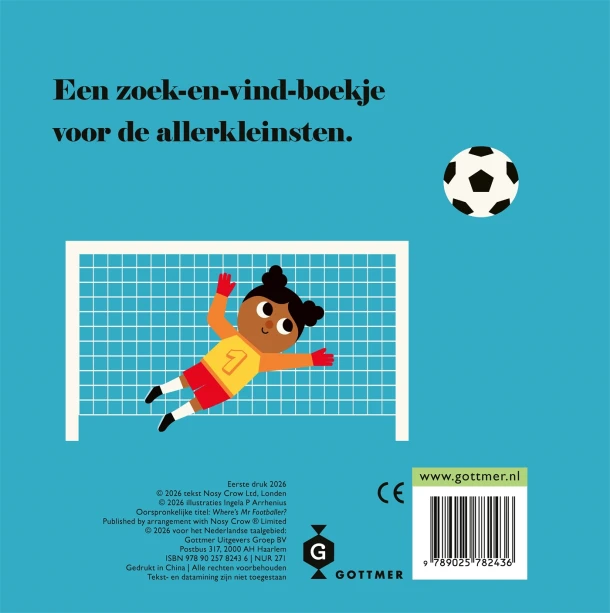 Voetballer, waar ben je? – Ingela P Arrhenius – boek cover