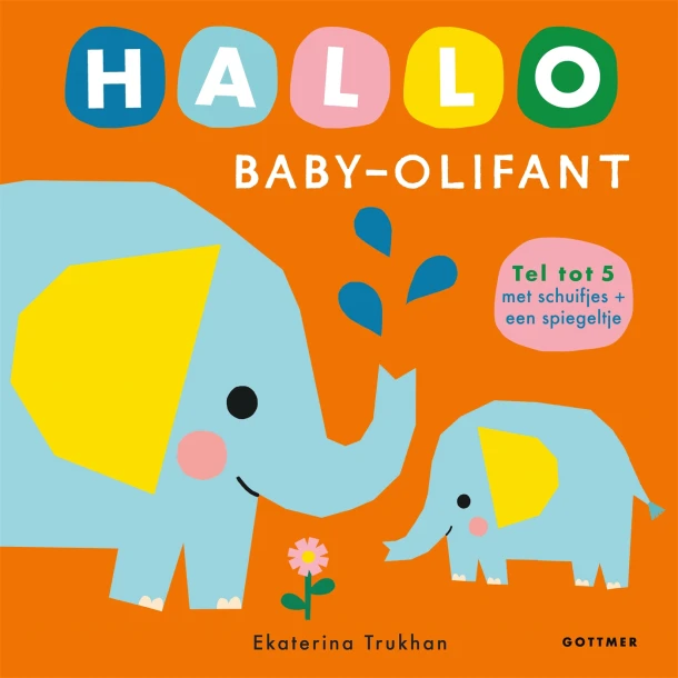 Hallo baby-olifant – Ekaterina Trukhan – boek cover
