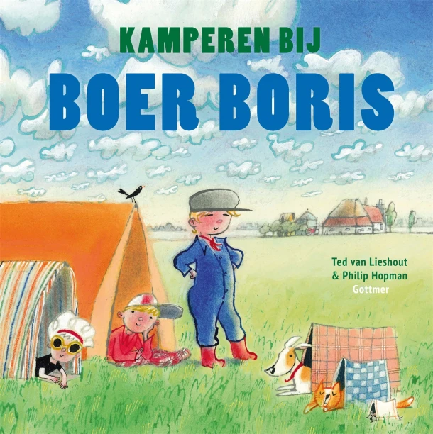 Kamperen bij Boer Boris – Ted van Lieshout – boek cover