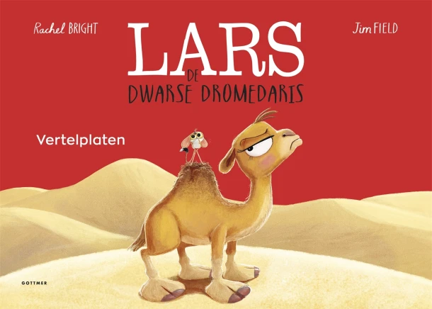 Vertelplaten Lars de dwarse dromedaris – Rachel Bright – boek cover