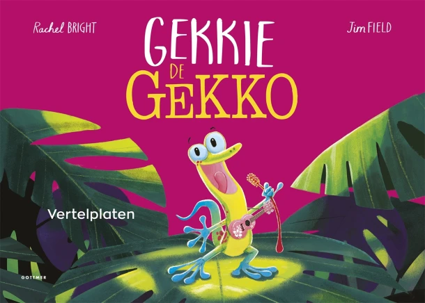 Vertelplaten Gekkie de gekko – Rachel Bright – boek cover