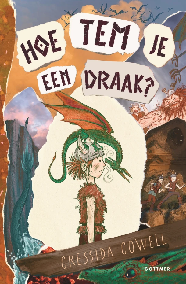 Hoe tem je een draak? – Cressida Cowell – boek cover