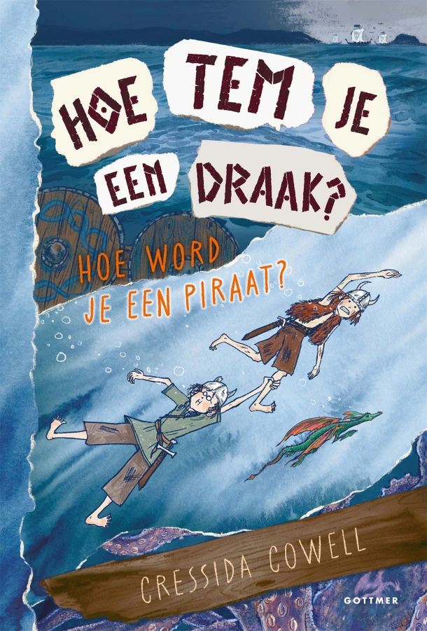 Hoe word je een piraat? – Cressida Cowell – boek cover