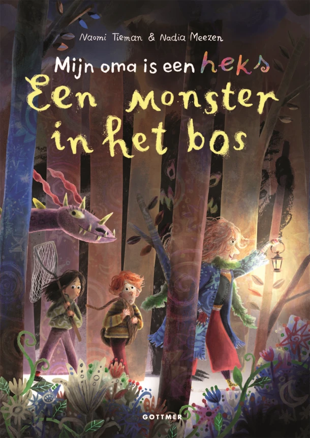 Een monster in het bos – Naomi Tieman – boek cover