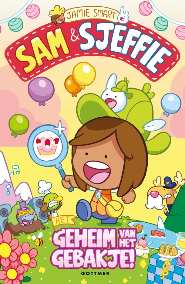 Het geheim van het gebakje! – Jamie Smart – boek cover