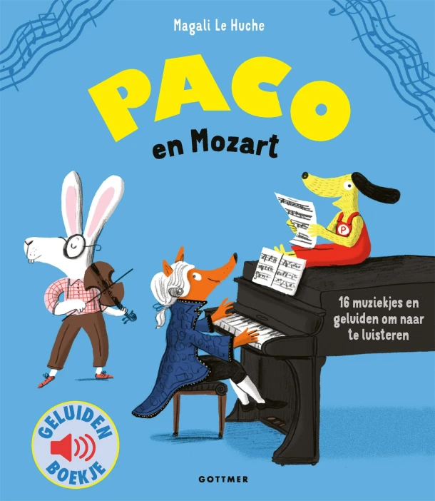 Paco en Mozart – Magali Le Huche – boek cover