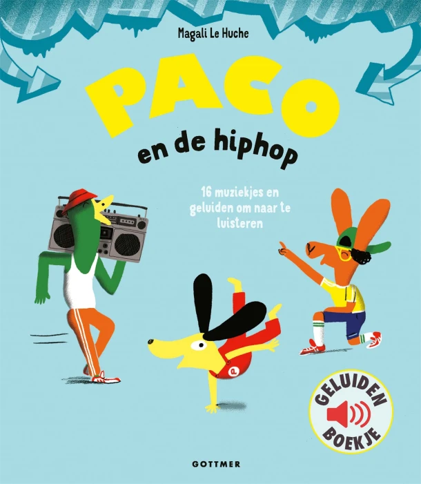 Paco en de hiphop – Magali Le Huche – boek cover