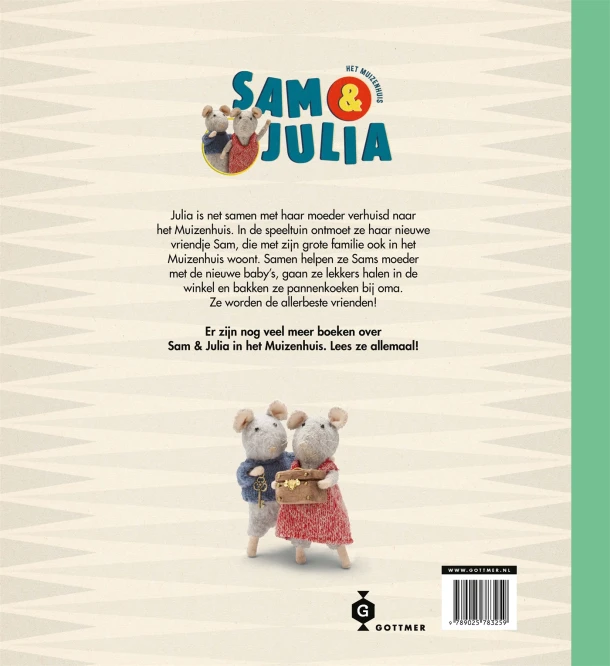 Sam & Julia - Welkom in het Muizenhuis – Karina Schaapman – boek cover