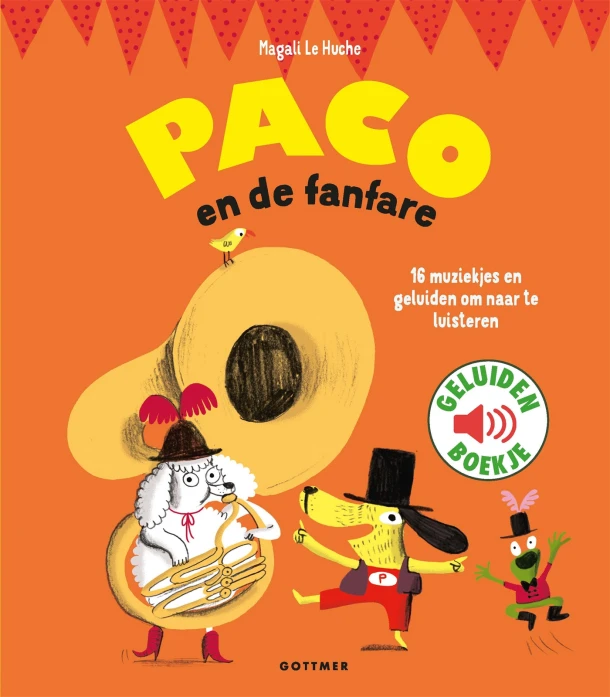 Paco en de fanfare – Magali Le Huche – boek cover
