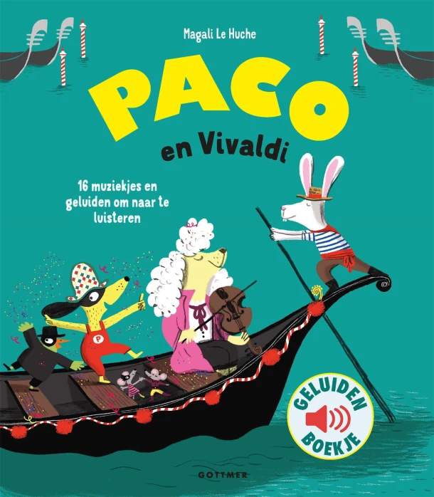 Paco en Vivaldi – Magali Le Huche – boek cover