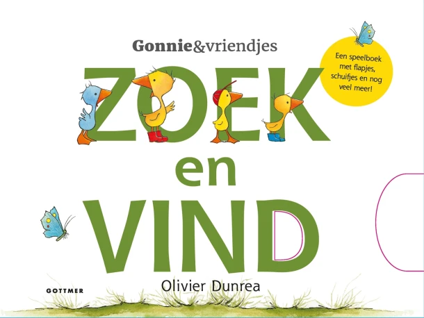 Zoek en vind – Olivier Dunrea – boek cover
