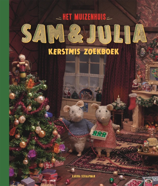 Sam & Julia - Kerstmis Zoekboek – Karina Schaapman – boek cover
