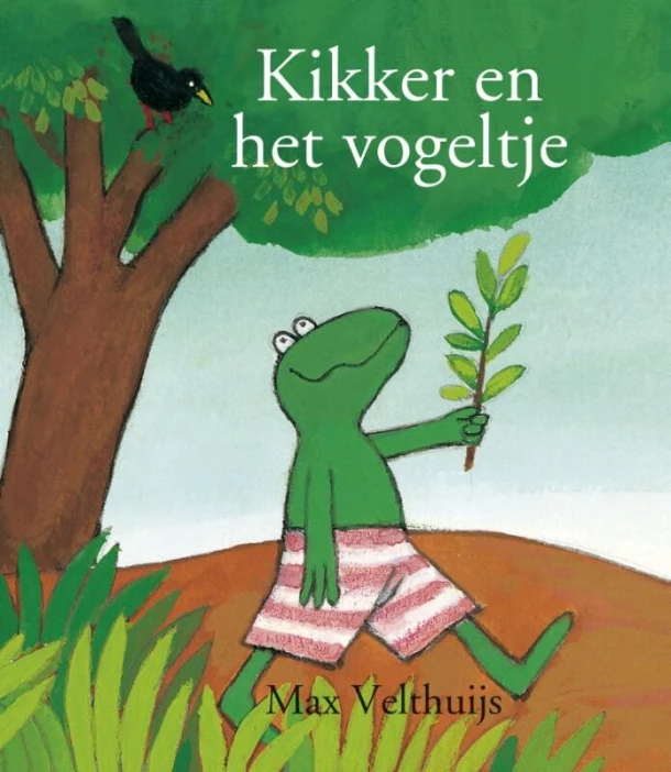 Kikker en het vogeltje – Max Velthuijs – boek cover
