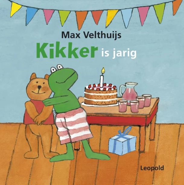 Kikker is jarig – Max Velthuijs – boek cover