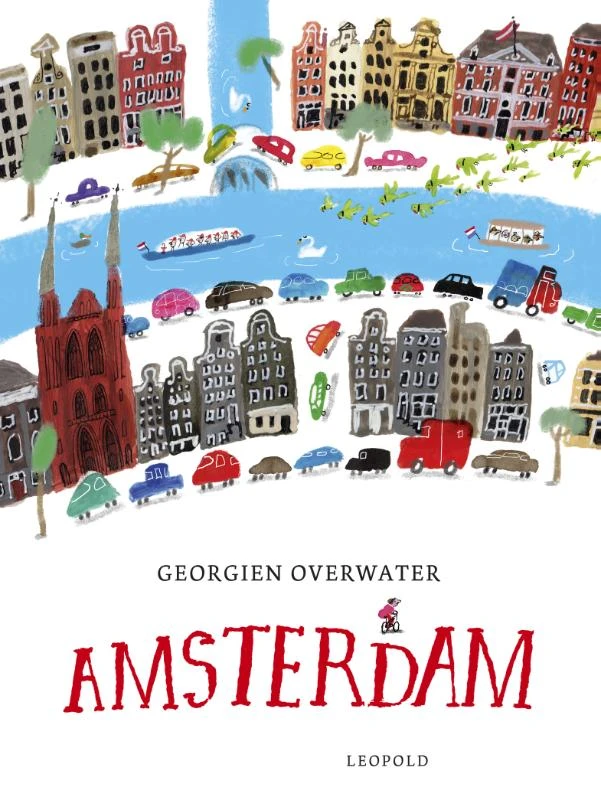 Amsterdam Nederlandse editie – Georgien Overwater – boek cover