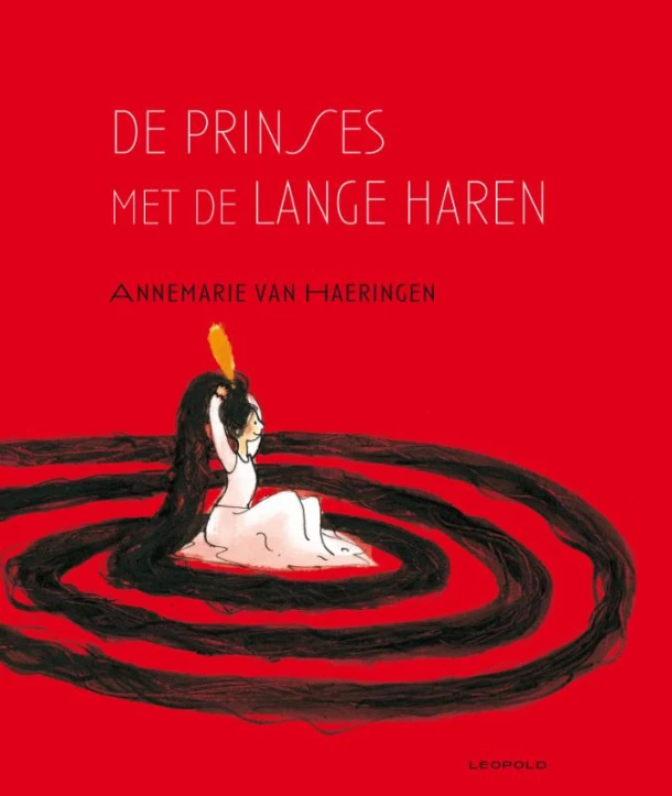 De prinses met de lange haren – Annemarie van Haeringen – boek cover