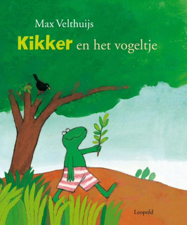 Kikker en het vogeltje – Max Velthuijs – boek cover