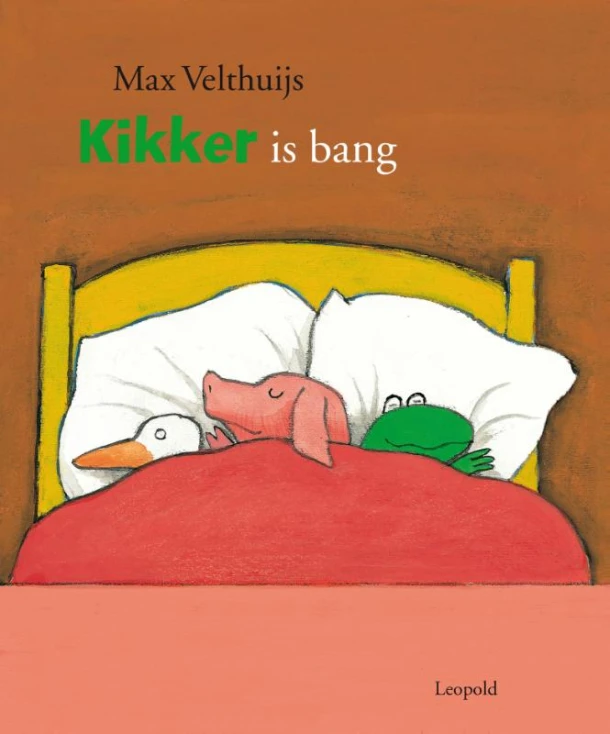 Kikker is bang – Max Velthuijs – boek cover