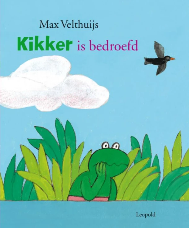 Kikker is bedroefd – Max Velthuijs – boek cover