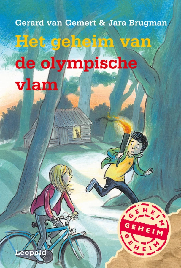 Het geheim van de olympische vlam – Gerard van Gemert – boek cover