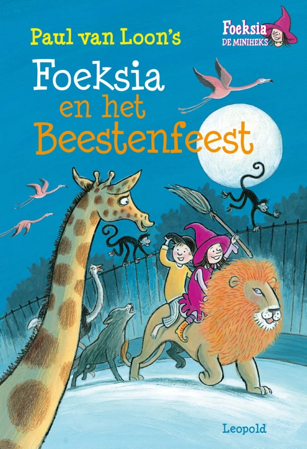 Foeksia en het beestenfeest – Paul van Loon – boek cover