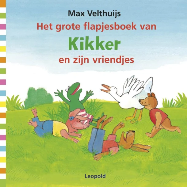 Het grote flapjesboek van Kikker – Max Velthuijs – boek cover