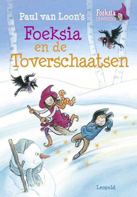 Foeksia en de toverschaatsen – Paul van Loon – boek cover