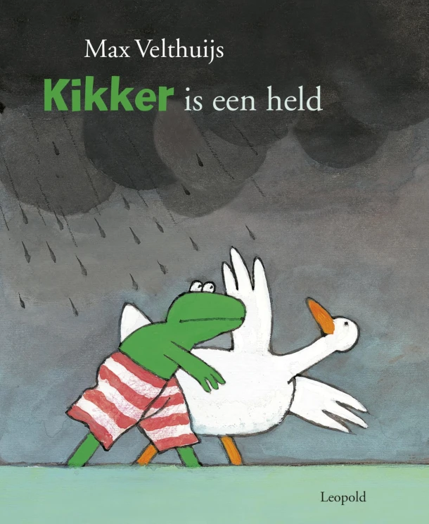 Kikker is een held – Max Velthuijs – boek cover