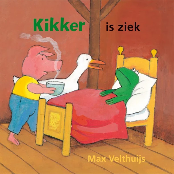 Kikker is ziek – Max Velthuijs – boek cover