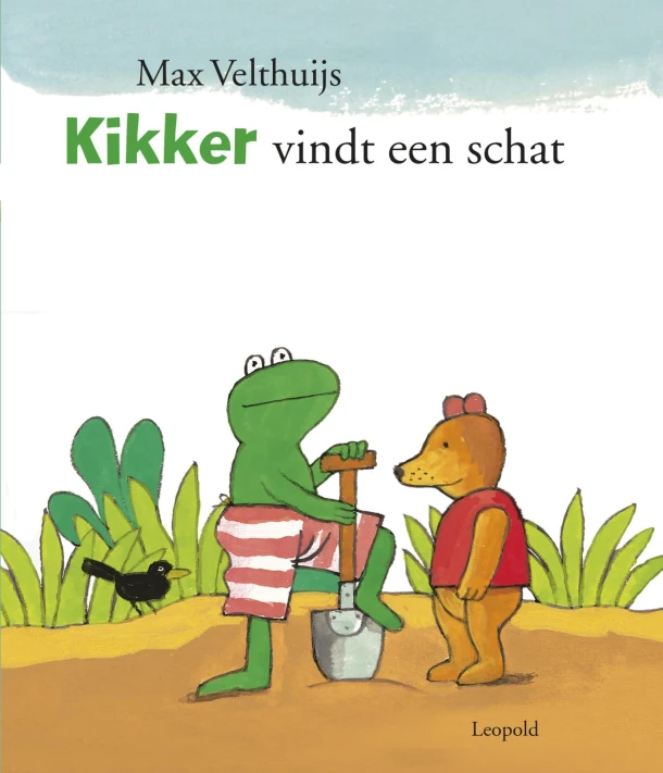 Kikker vindt een schat – Max Velthuijs – boek cover