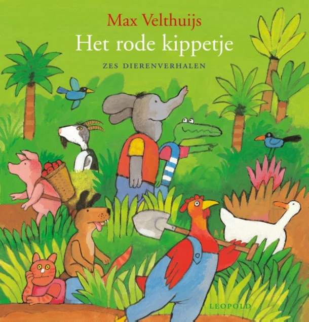 Het rode kippetje – Max Velthuijs – boek cover