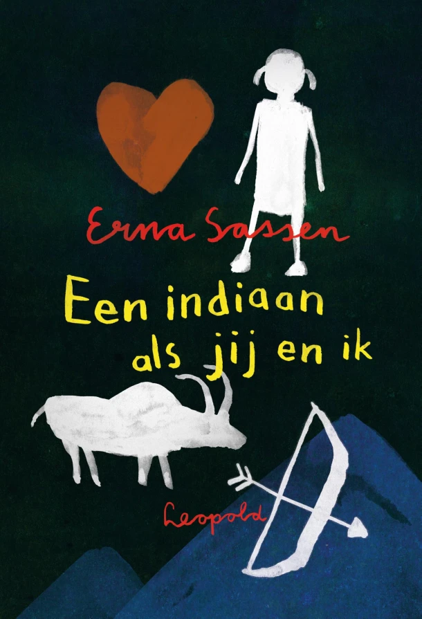 Een indiaan als jij en ik – Erna Sassen – boek cover