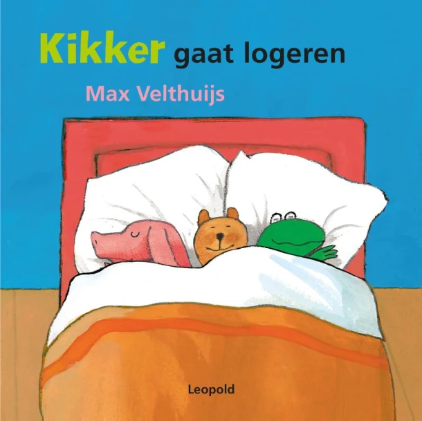 Kikker gaat logeren – Max Velthuijs – boek cover