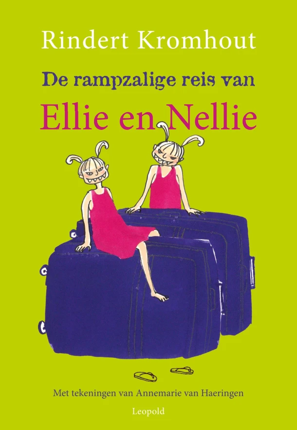 Rampzalige reis van Ellie en Nellie – Rindert Kromhout – boek cover