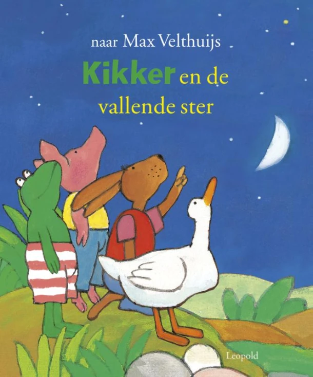 Kikker en de vallende ster – Max Velthuijs – boek cover