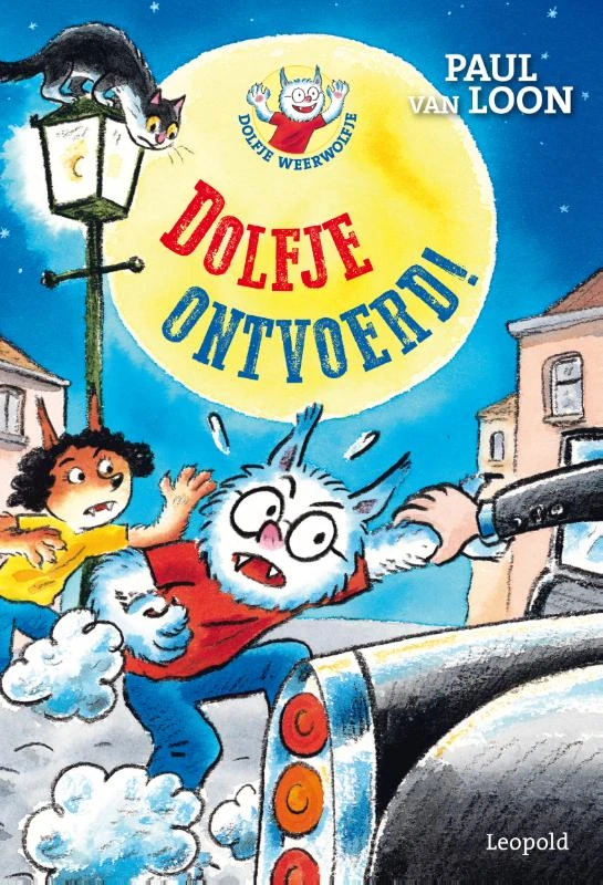 Dolfje Weerwolfje - Dolfje ontvoerd! – Paul van Loon – boek cover