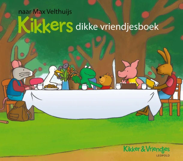 Kikkers dikke vriendjesboek – Max Velthuijs – boek cover