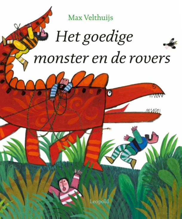 Het goedige monster en de rovers – Max Velthuijs – boek cover