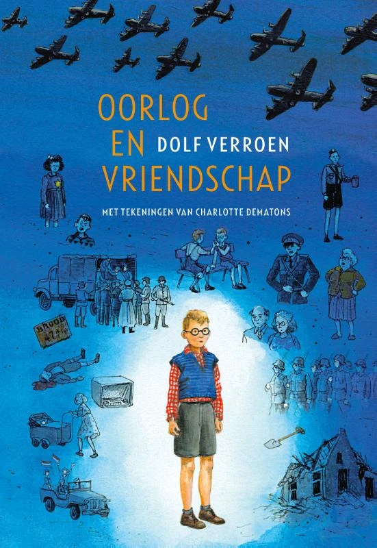 Oorlog en vriendschap – Dolf Verroen – boek cover