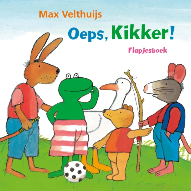 Oeps, Kikker! – Max Velthuijs – boek cover