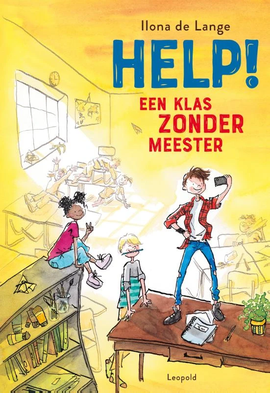 Help! Een klas zonder meester – Ilona de Lange – boek cover
