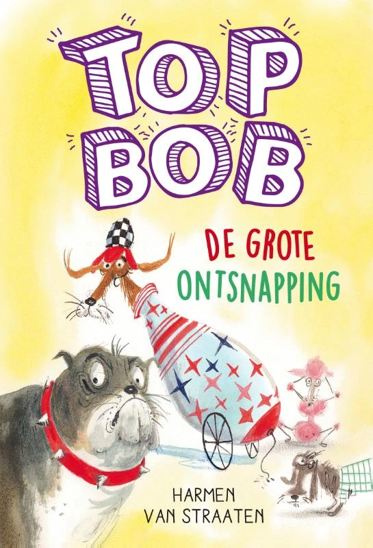 Top Bob De grote ontsnapping – Harmen van Straaten – boek cover