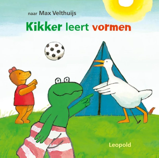 Kikker leert vormen – Max Velthuijs – boek cover