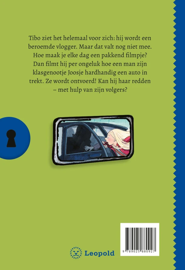 Het geheim van de vlogger – Wieke van Oordt – boek cover